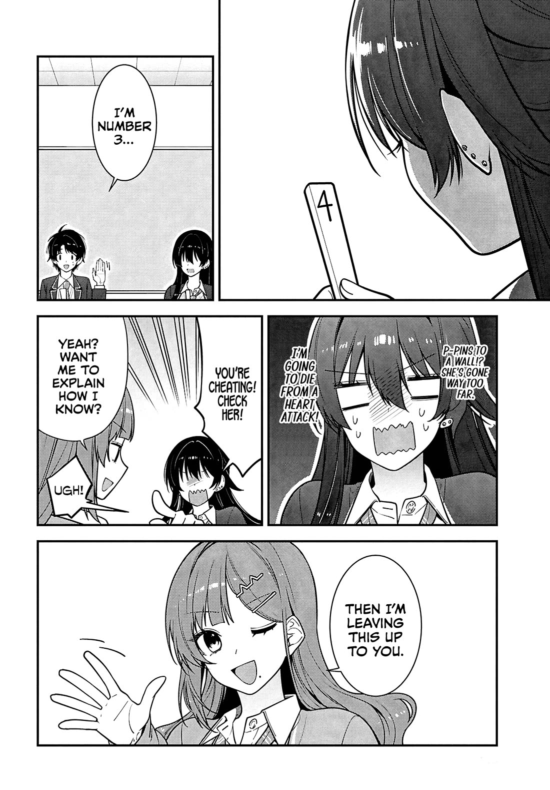 The Delinquent Shimizu-san Sitting Next to Me Has Dyed Her Hair Black chapter 14 page 20