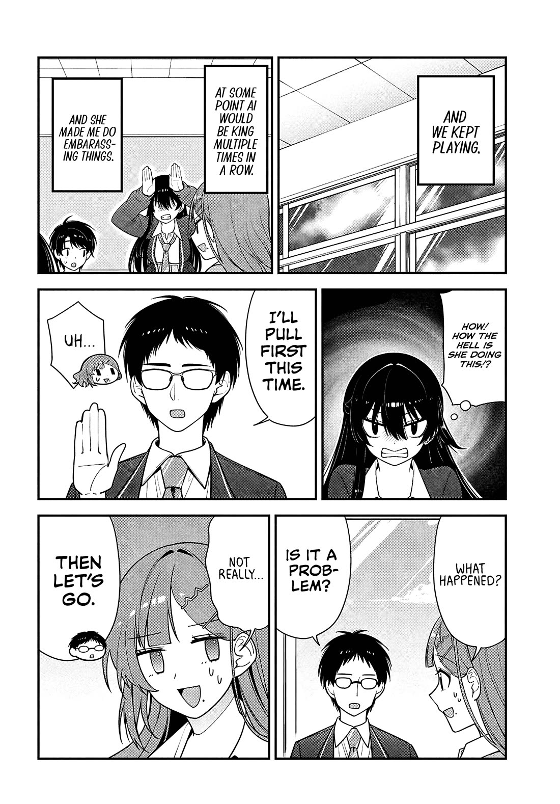 The Delinquent Shimizu-san Sitting Next to Me Has Dyed Her Hair Black chapter 14 page 25