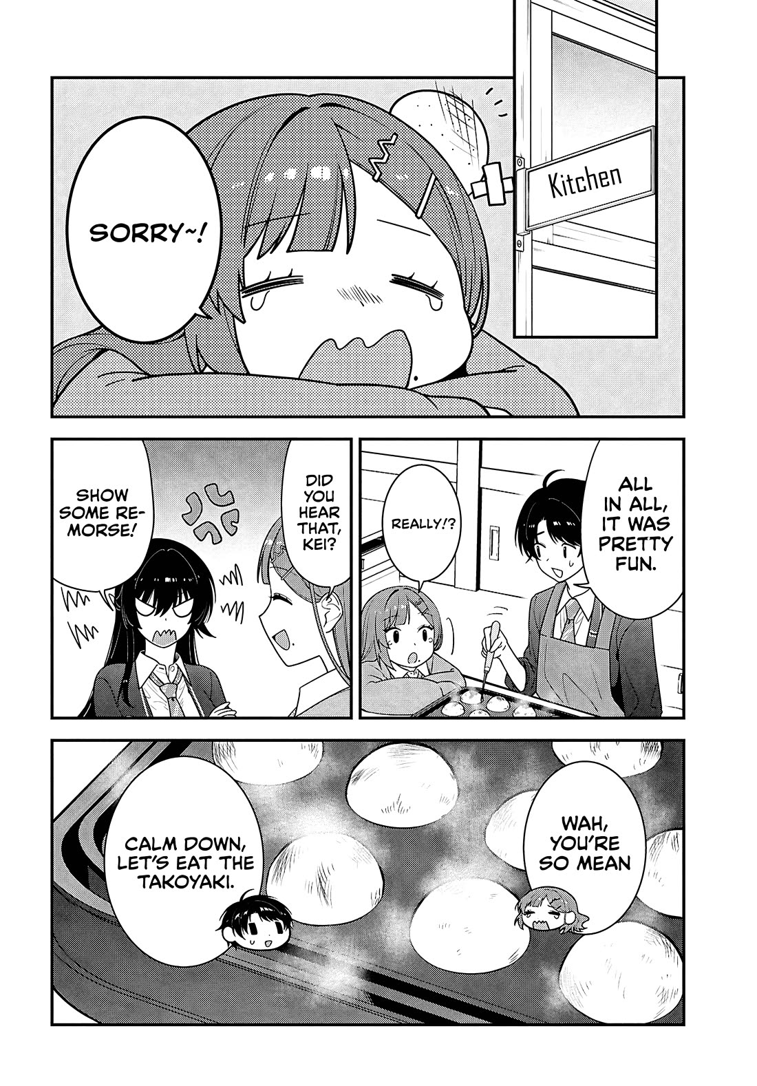 The Delinquent Shimizu-san Sitting Next to Me Has Dyed Her Hair Black chapter 14 page 27