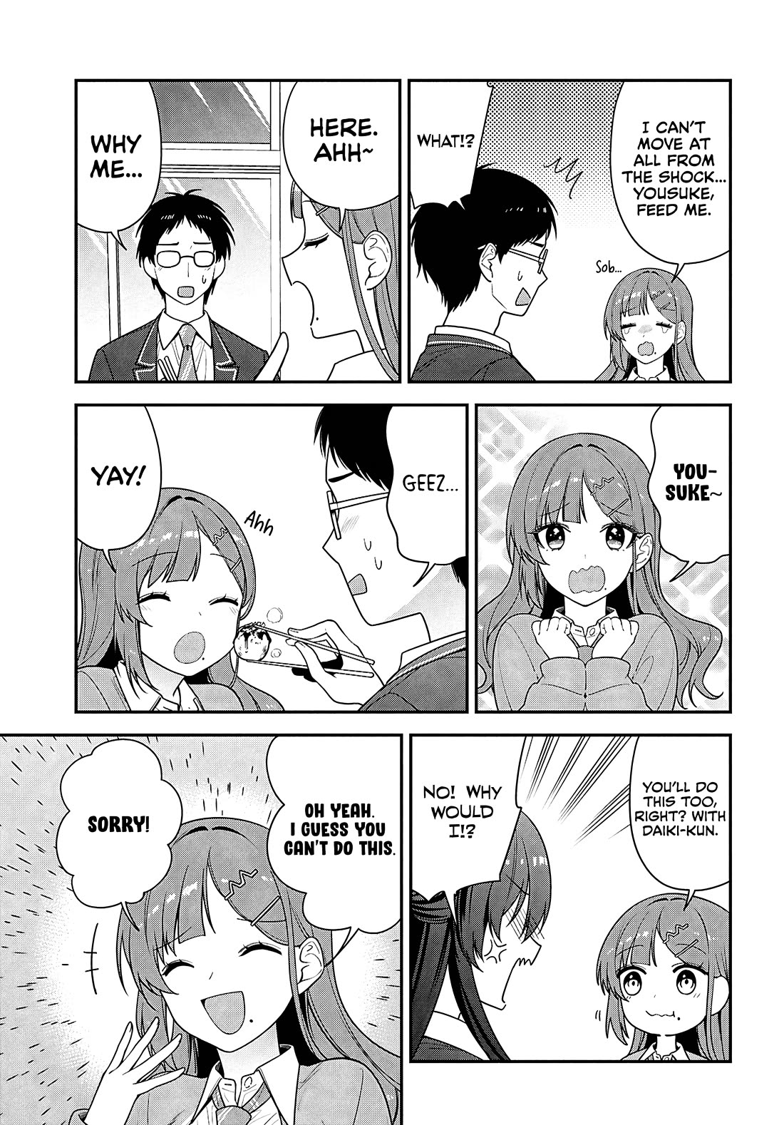 The Delinquent Shimizu-san Sitting Next to Me Has Dyed Her Hair Black chapter 14 page 28