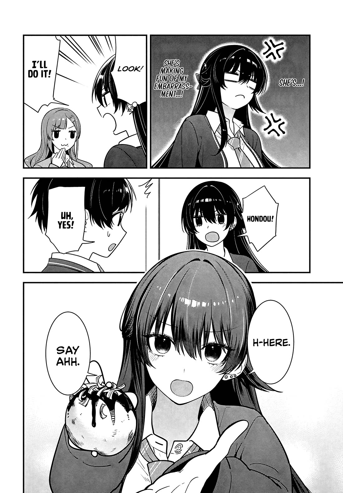 The Delinquent Shimizu-san Sitting Next to Me Has Dyed Her Hair Black chapter 14 page 29