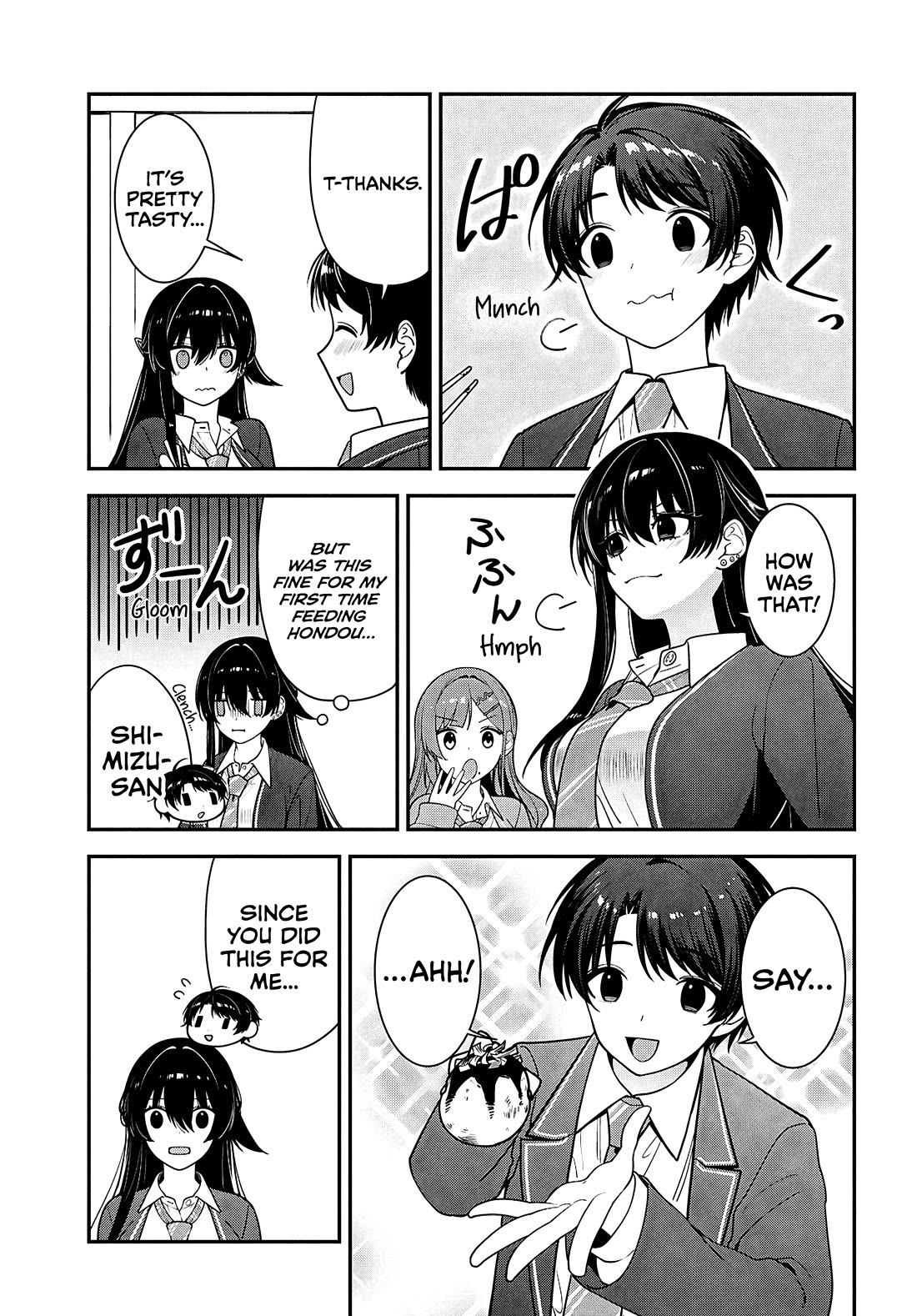 The Delinquent Shimizu-san Sitting Next to Me Has Dyed Her Hair Black chapter 14 page 30