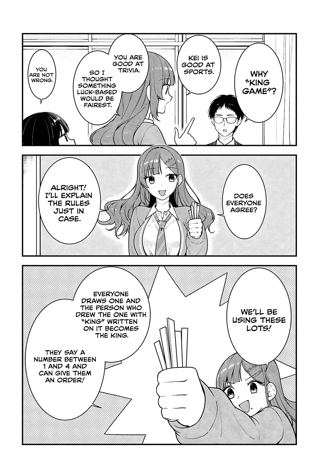 The Delinquent Shimizu-san Sitting Next to Me Has Dyed Her Hair Black chapter 14 page 4