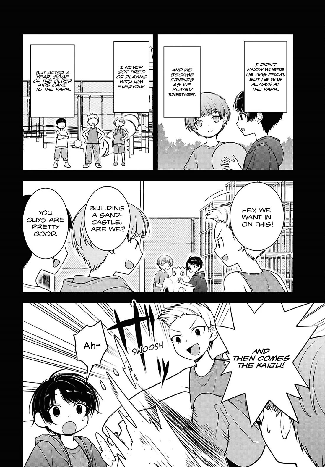 The Delinquent Shimizu-san Sitting Next to Me Has Dyed Her Hair Black chapter 8.1 page 17