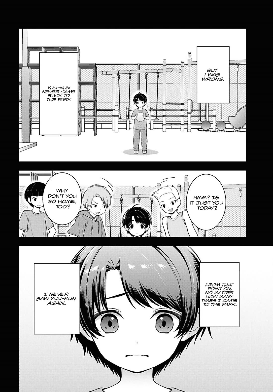 The Delinquent Shimizu-san Sitting Next to Me Has Dyed Her Hair Black chapter 8.1 page 19