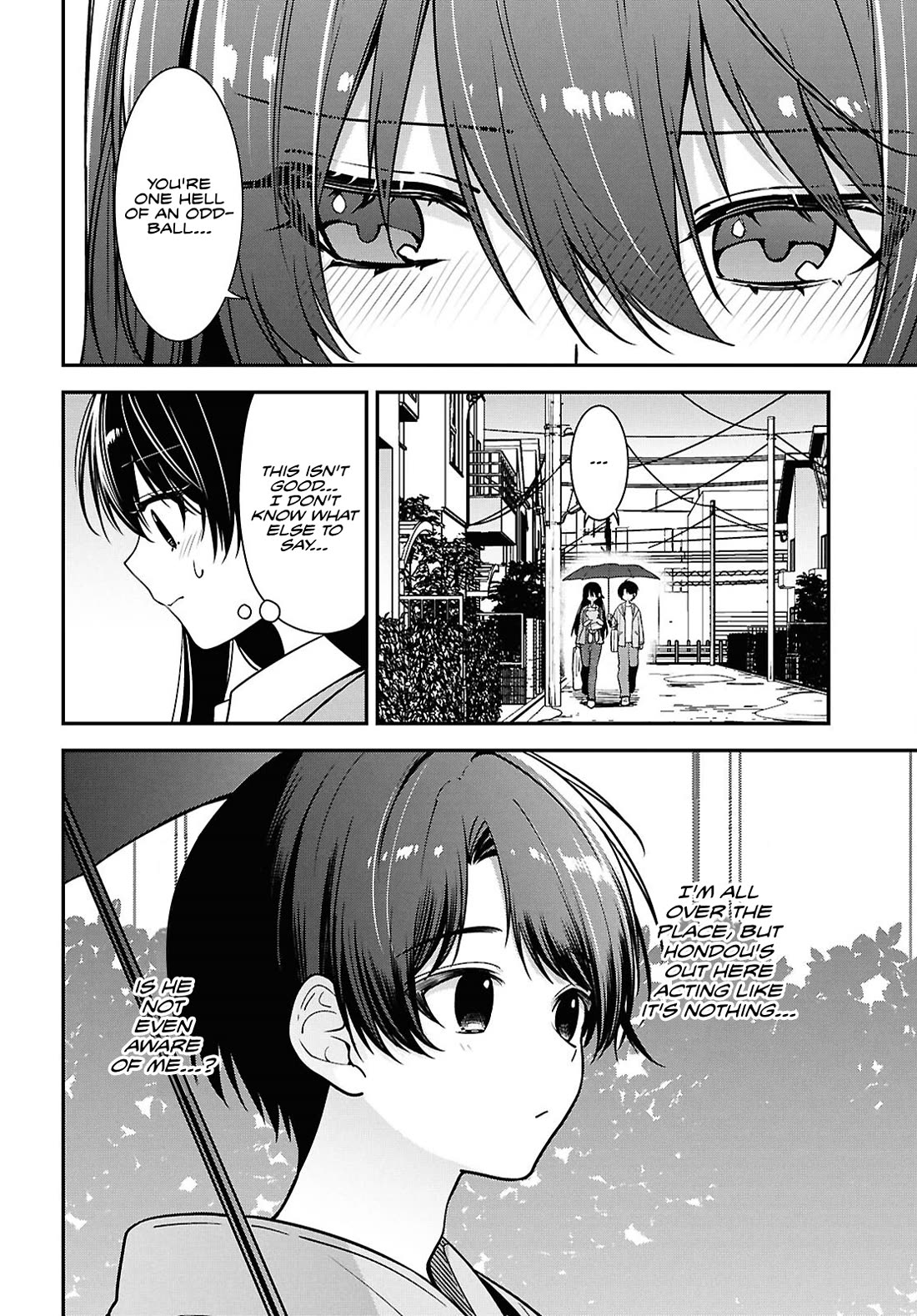 The Delinquent Shimizu-san Sitting Next to Me Has Dyed Her Hair Black chapter 8.2 page 10