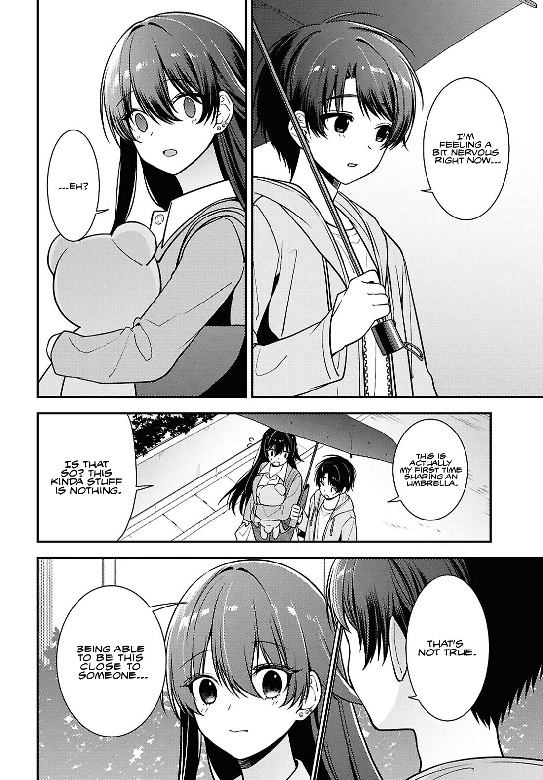 The Delinquent Shimizu-san Sitting Next to Me Has Dyed Her Hair Black chapter 8.2 page 12