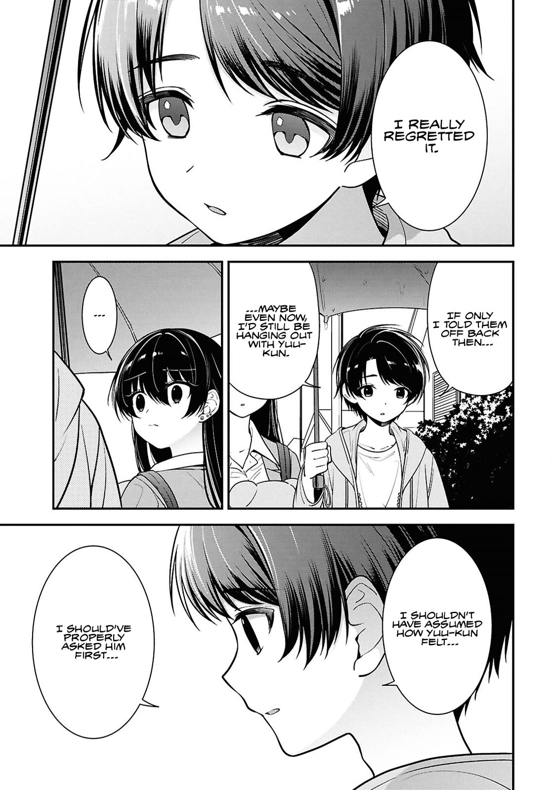 The Delinquent Shimizu-san Sitting Next to Me Has Dyed Her Hair Black chapter 8.2 page 2