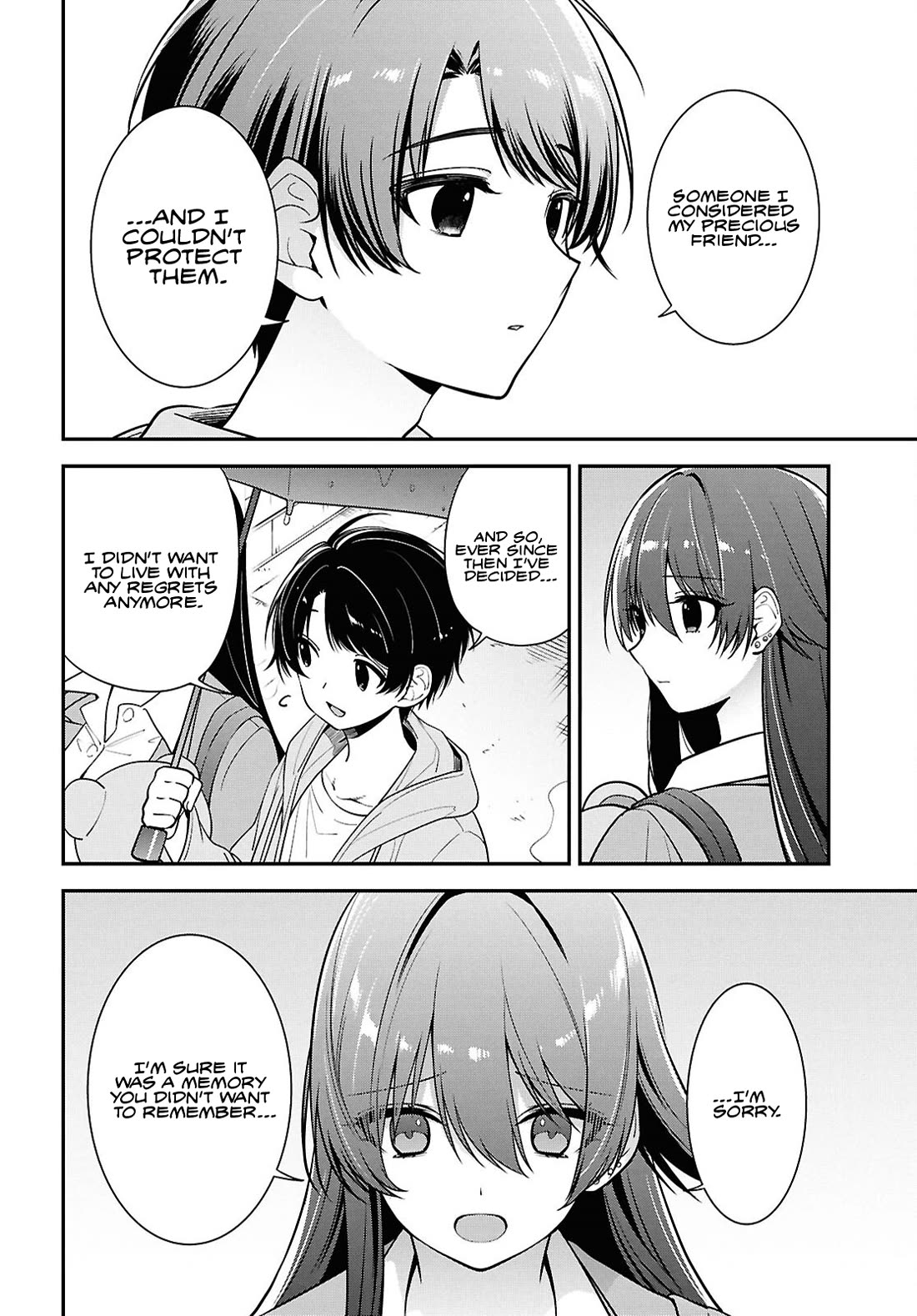 The Delinquent Shimizu-san Sitting Next to Me Has Dyed Her Hair Black chapter 8.2 page 3