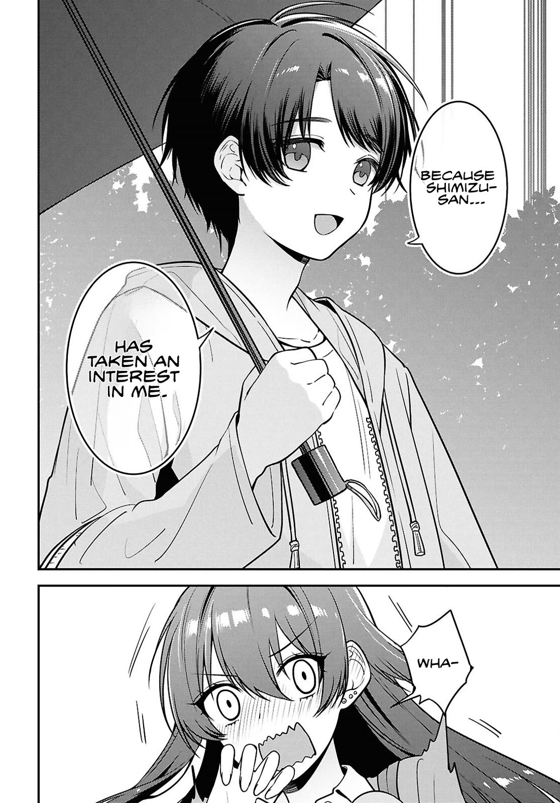 The Delinquent Shimizu-san Sitting Next to Me Has Dyed Her Hair Black chapter 8.2 page 5