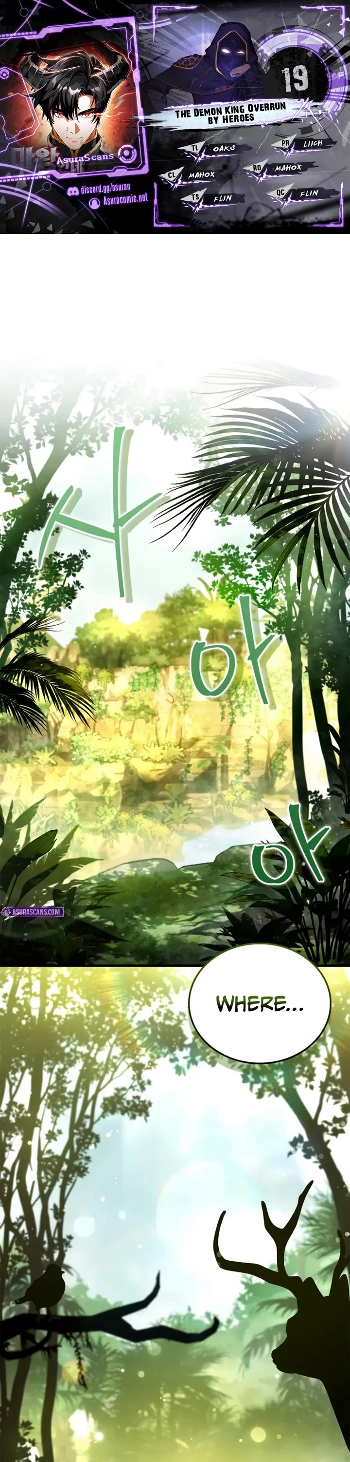 The Demon King Overrun by Heroes chapter 19 page 1