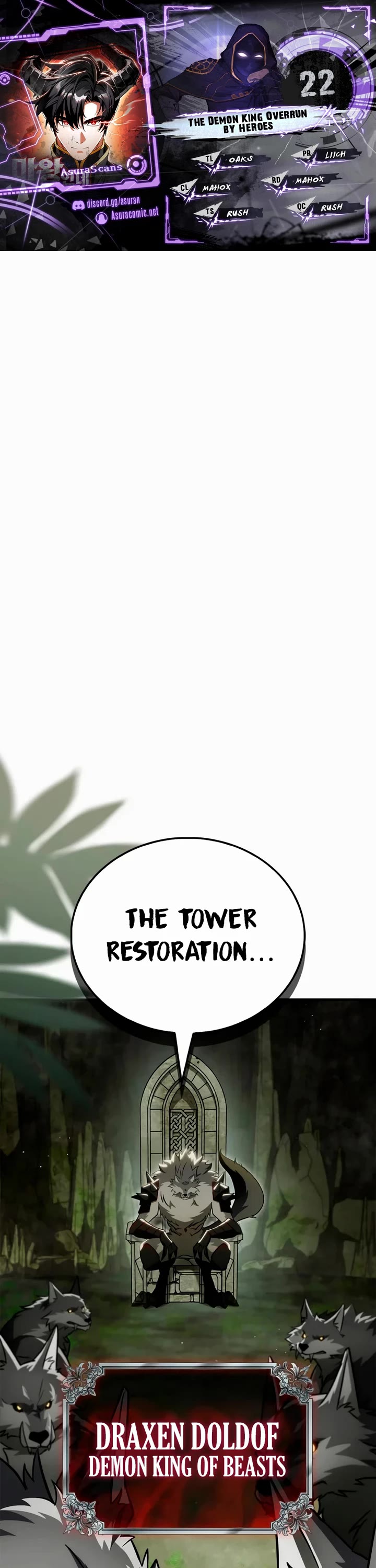 The Demon King Overrun by Heroes chapter 22 page 1