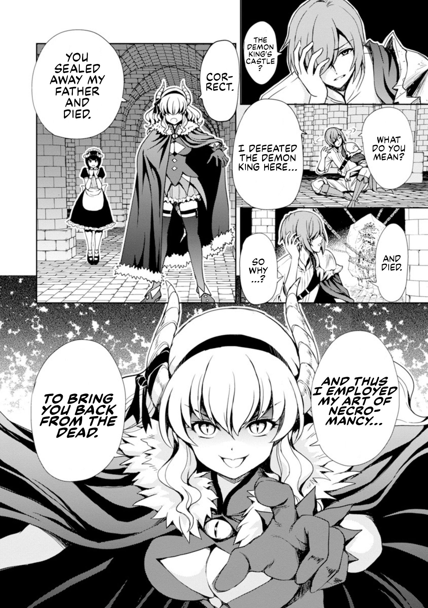 The Demon King's Daughter Is Way Too Easy chapter 1 page 6