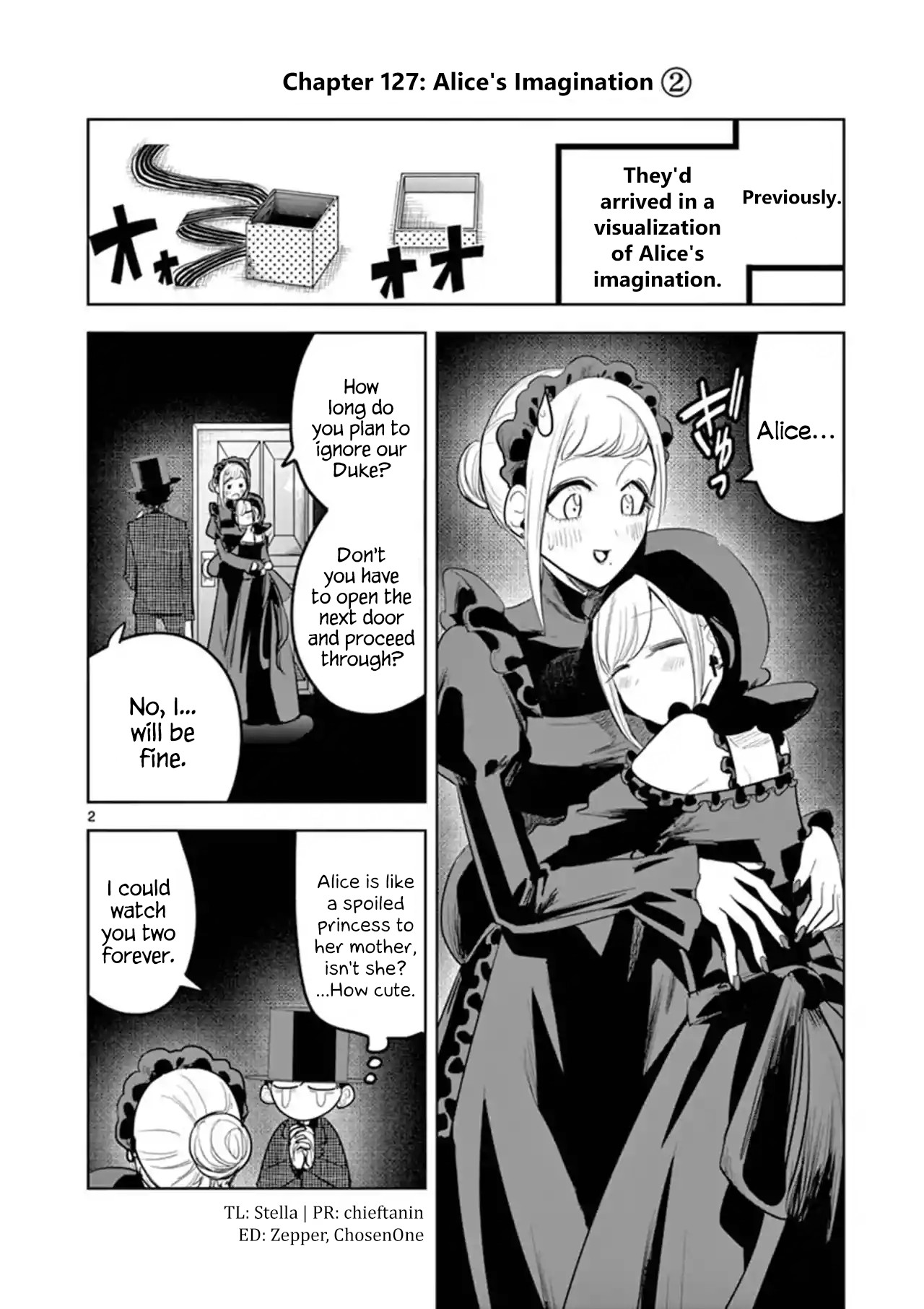 The Duke of Death and his Black Maid chapter 127 page 2