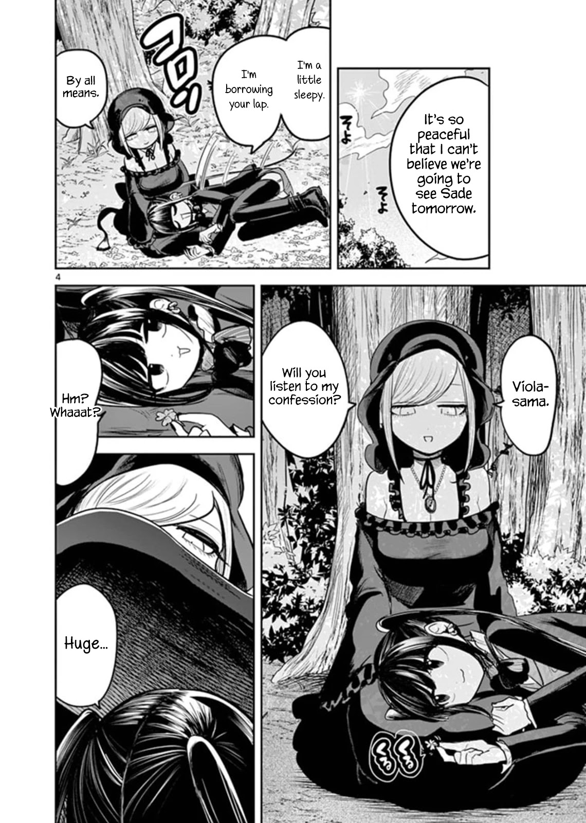 The Duke of Death and his Black Maid chapter 189 page 4