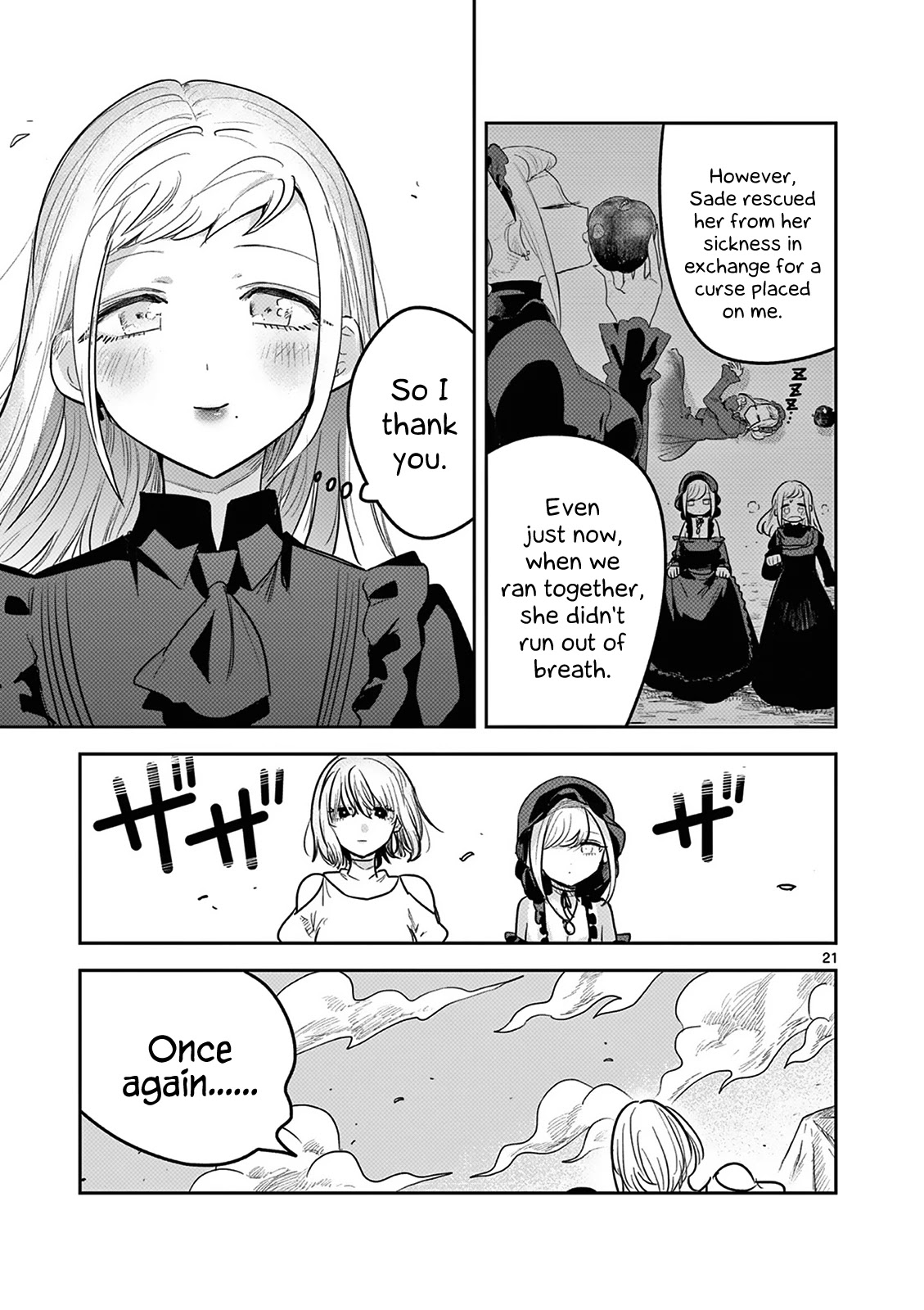The Duke of Death and his Black Maid chapter 222 page 21