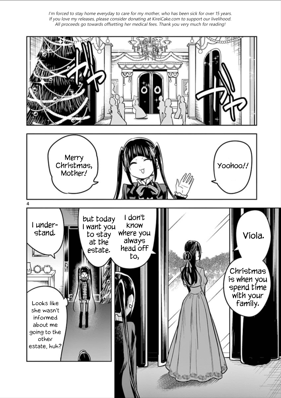 The Duke of Death and his Black Maid chapter 50 page 4