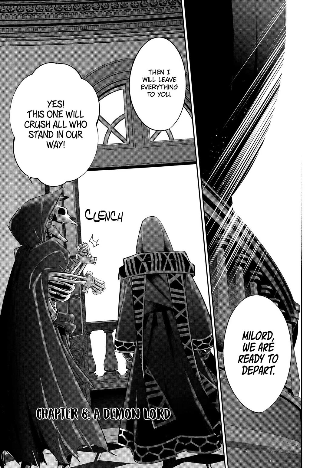 The Executed Sage is Reincarnated as a Lich and Starts an All-Out War chapter 8 page 1