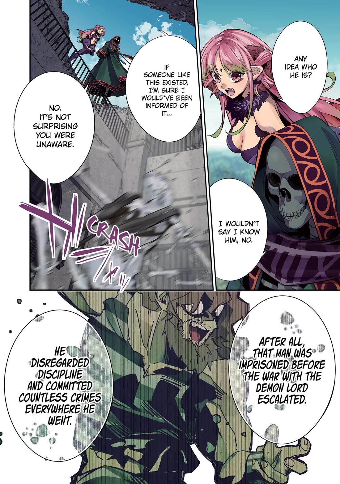 The Executed Sage is Reincarnated as a Lich and Starts an All-Out War chapter 9 page 3