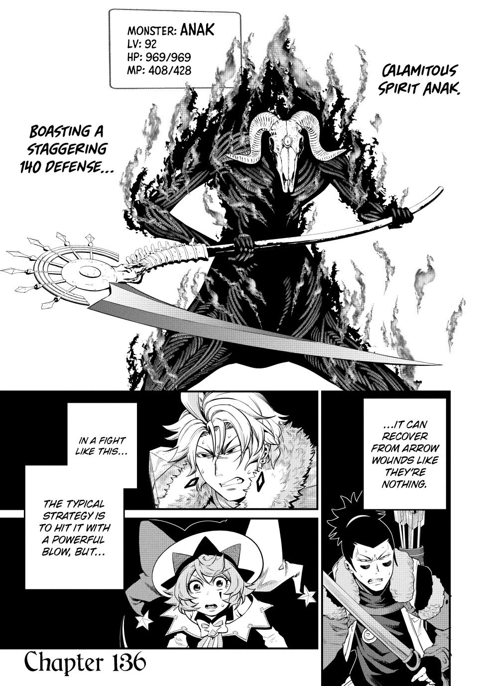 The Exiled Reincarnated Heavy Knight Is Unrivaled In Game Knowledge chapter 136 page 1