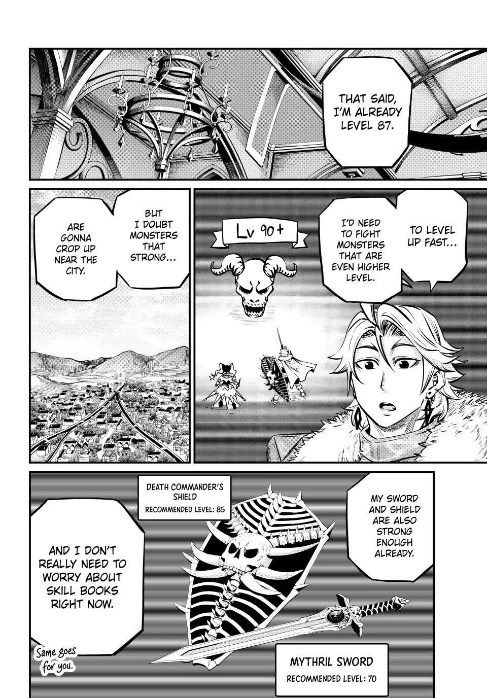 The Exiled Reincarnated Heavy Knight Is Unrivaled In Game Knowledge chapter 154 page 4