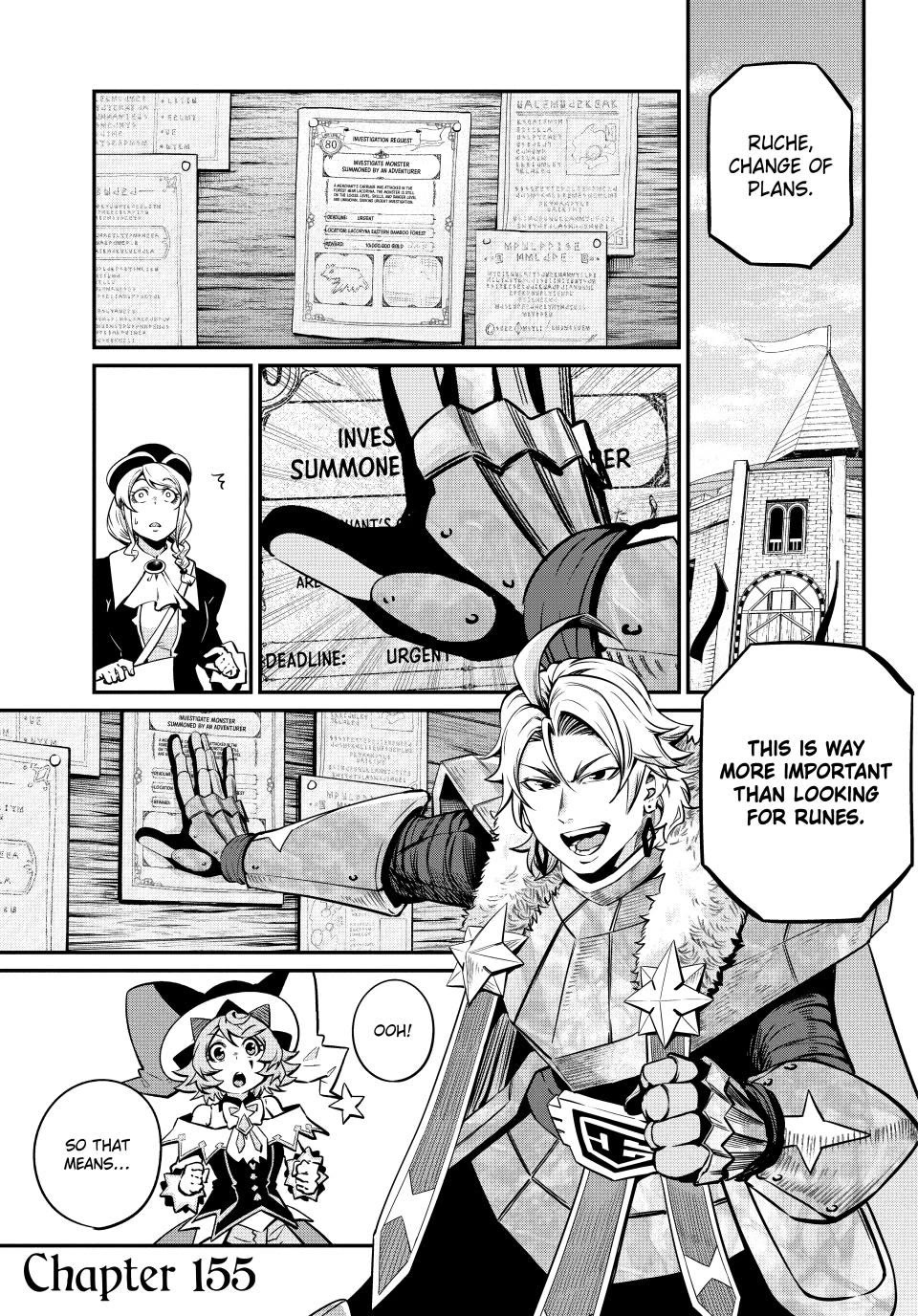 The Exiled Reincarnated Heavy Knight Is Unrivaled In Game Knowledge chapter 155 page 1