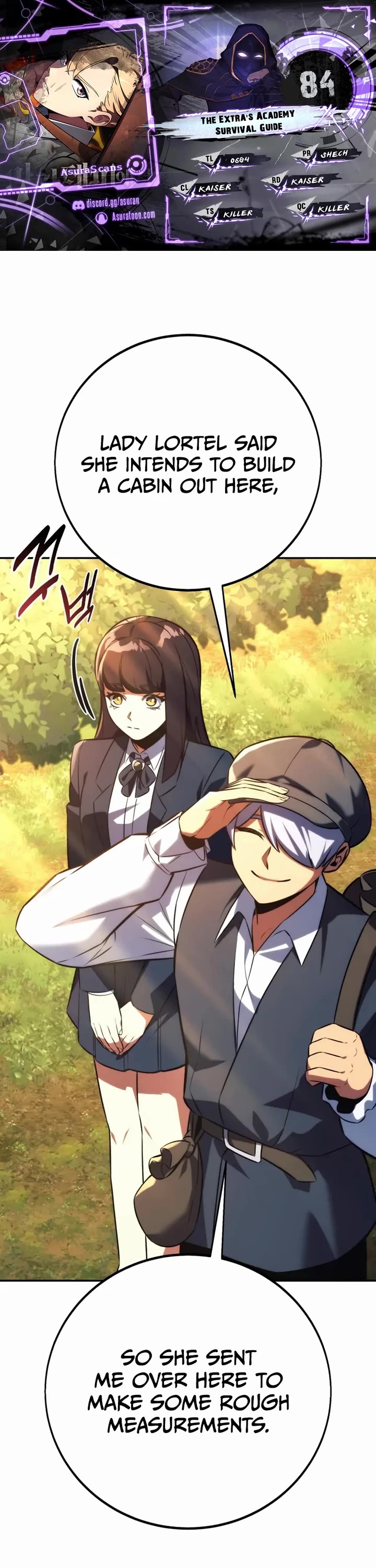 The Extra’s Academy Survival Guide chapter 84 page 1
