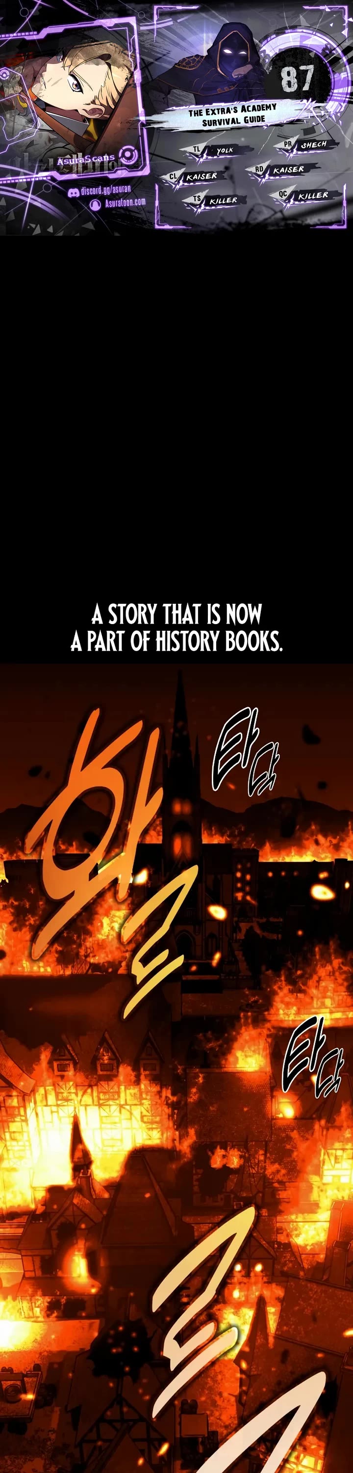 The Extra’s Academy Survival Guide chapter 87 page 1