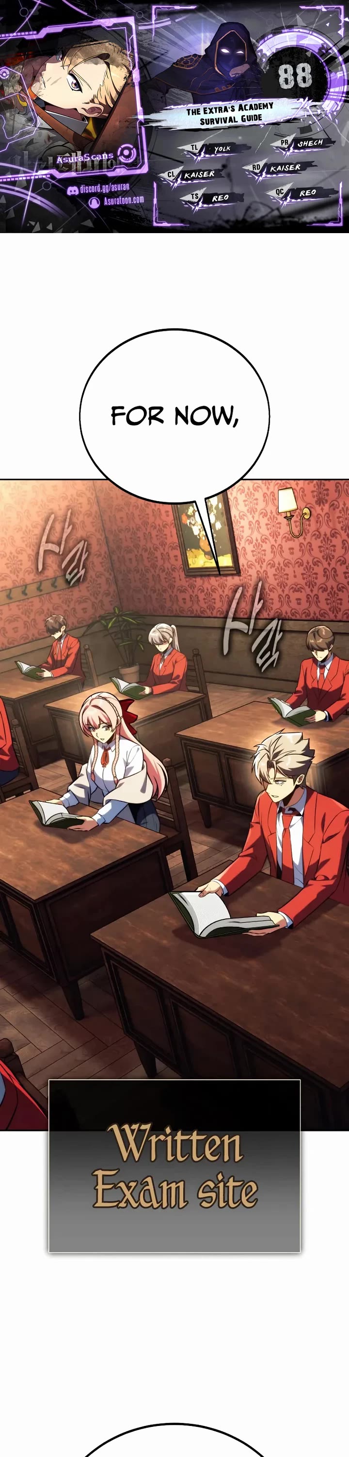 The Extra’s Academy Survival Guide chapter 88 page 1