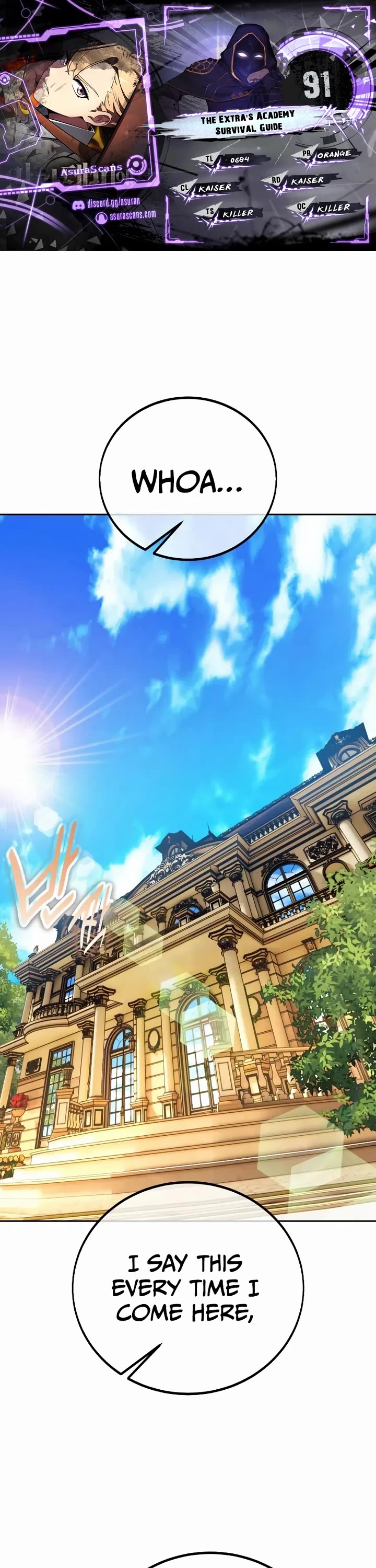 The Extra’s Academy Survival Guide chapter 91 page 1