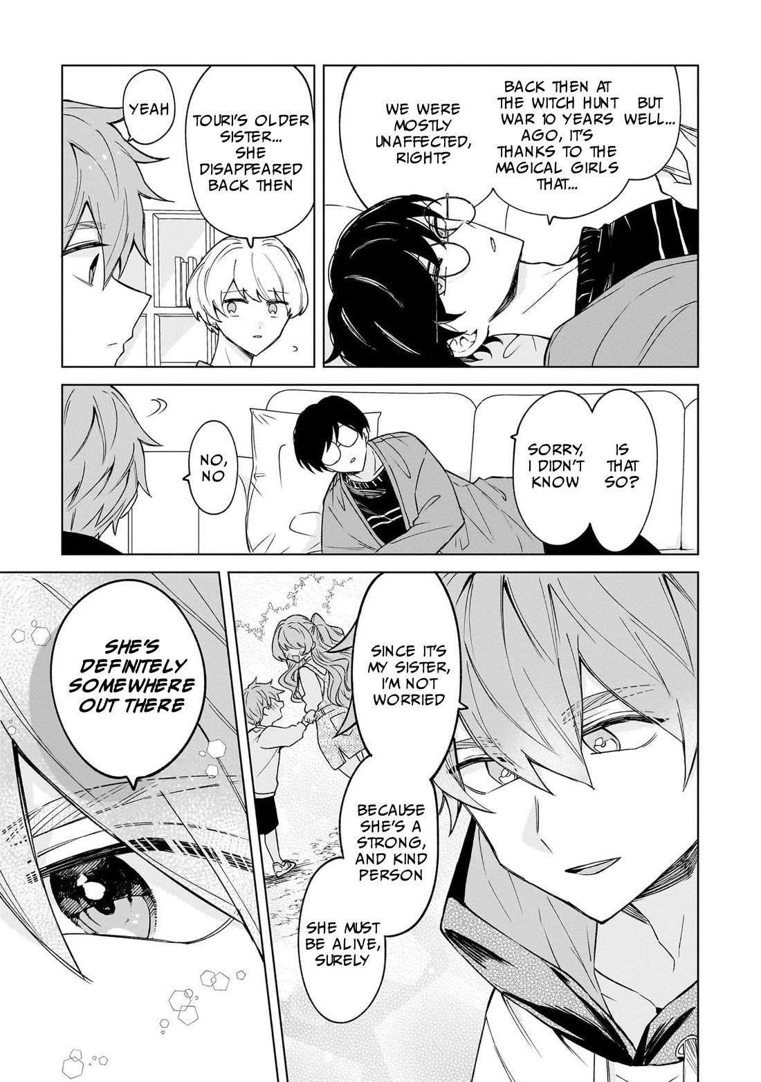 The Former Magical Girl Wants to Know Love chapter 1 page 17