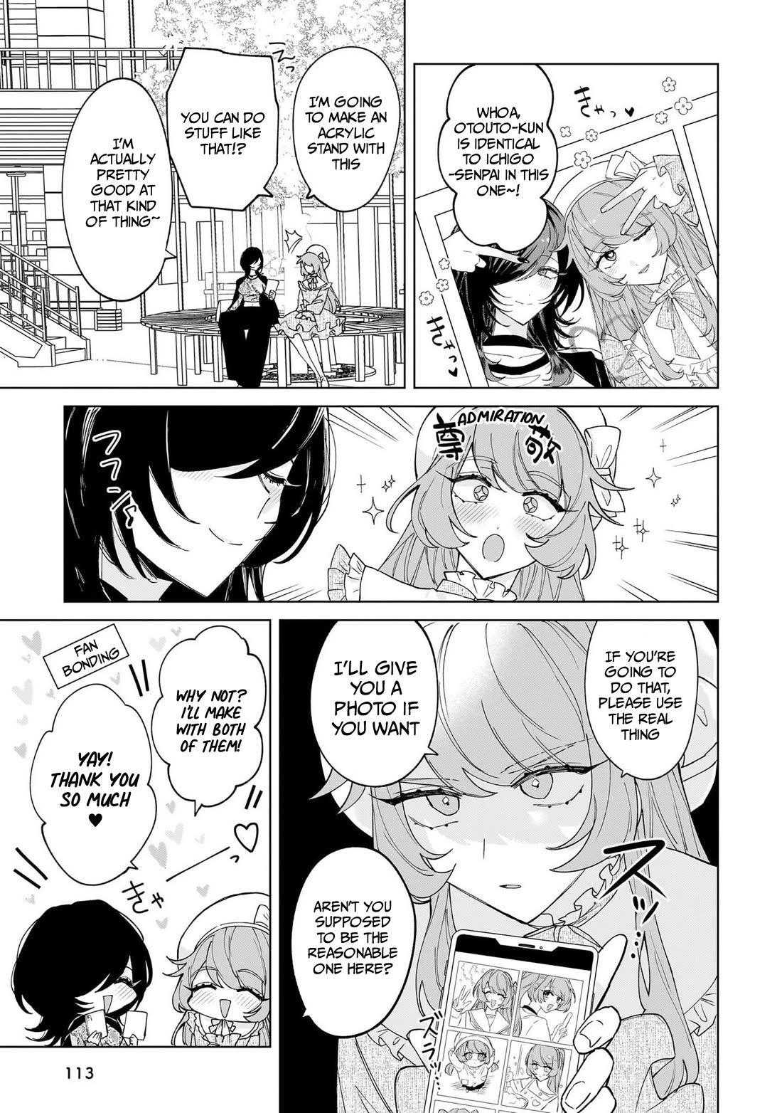 The Former Magical Girl Wants to Know Love chapter 3 page 17