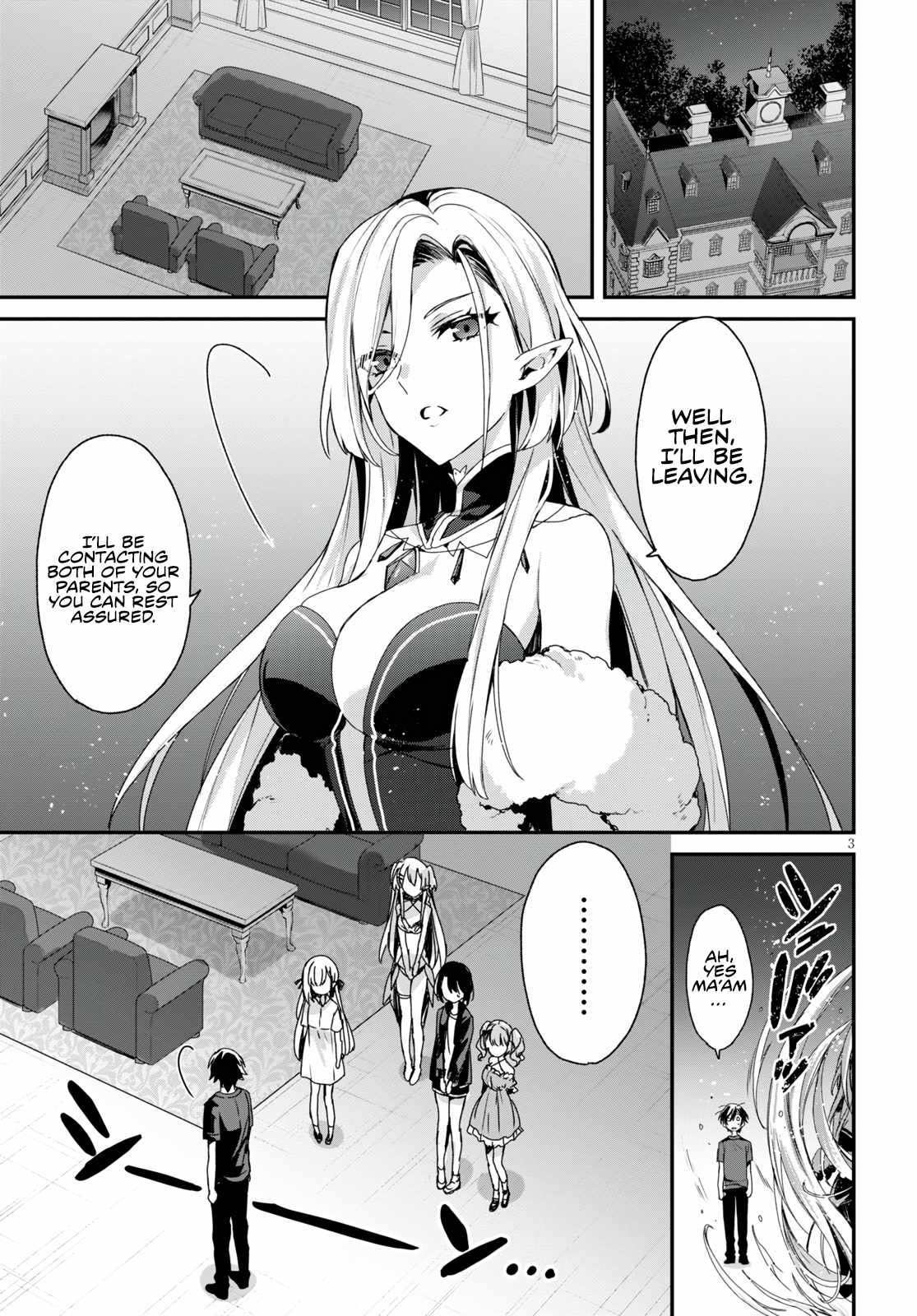 The Four Sisters (Elves) Wait For The Night chapter 2 page 5