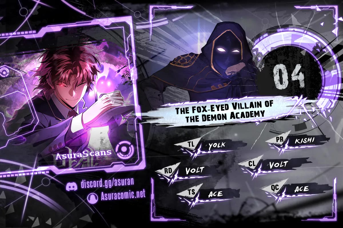 The Fox‑Eyed Villain of the Demon Academy chapter 4 page 1