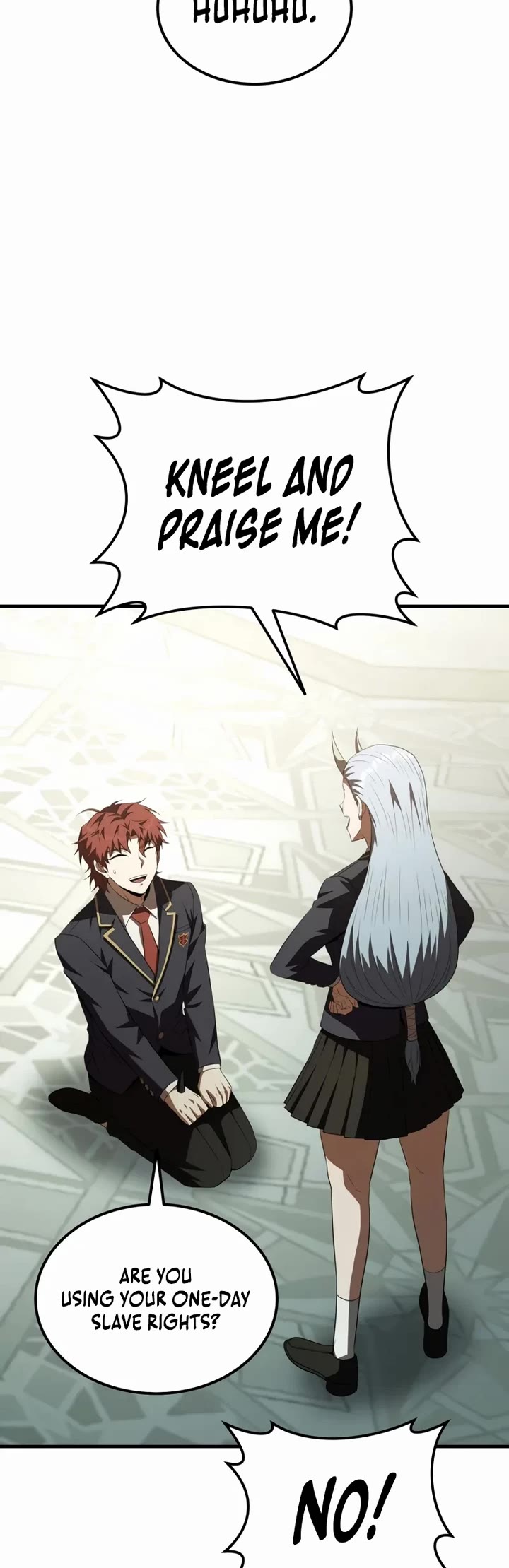 The Fox-Eyed Villain of the Demon Academy chapter 58 page 48