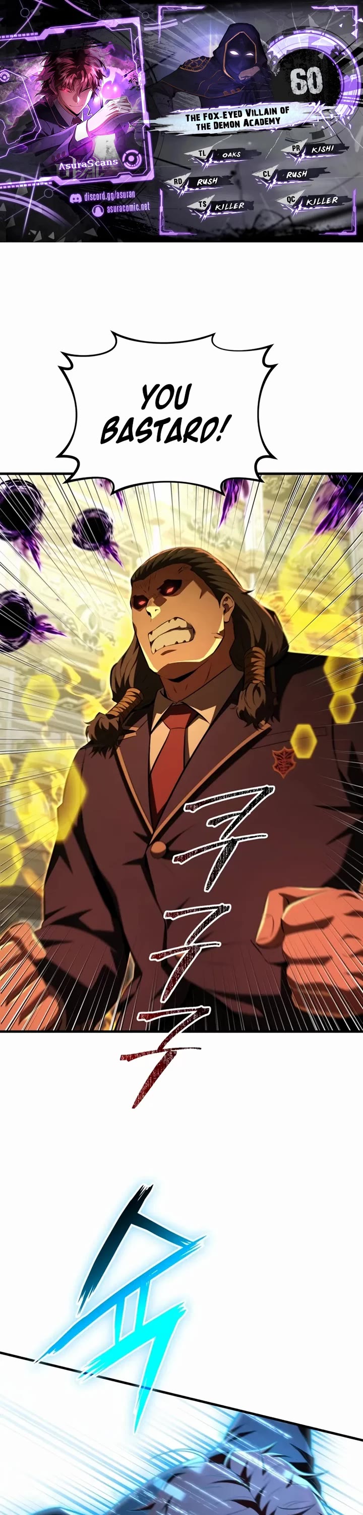 The Fox-Eyed Villain of the Demon Academy chapter 60 page 1