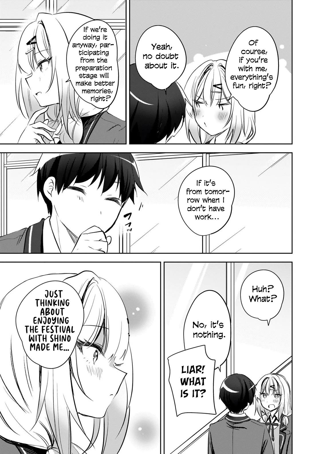 The Gal Sitting Behind Me Likes Me: Maybe I’m Screwed Already. chapter 13 page 12