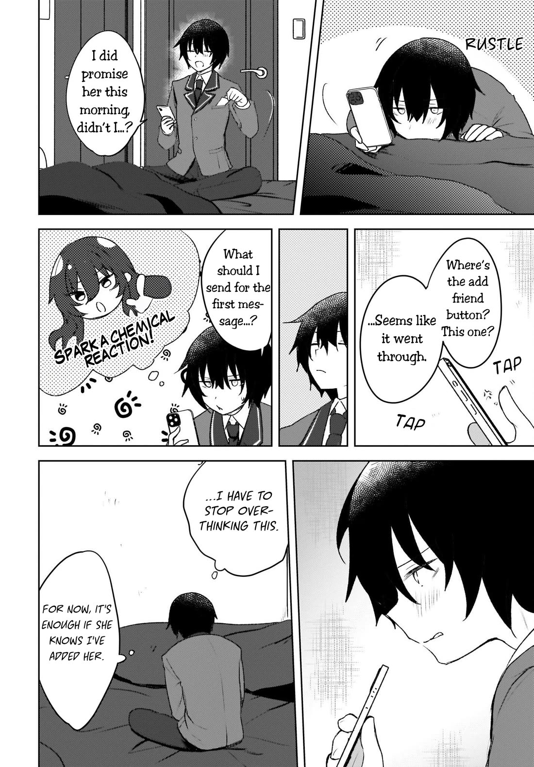 The Gal Sitting Behind Me Likes Me: Maybe I’m Screwed Already. chapter 4 page 12