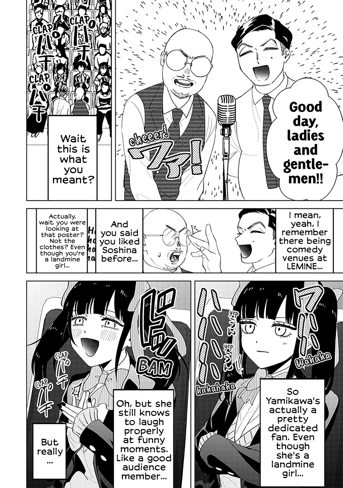 The Gals Who Always Say Insane Things: My Daily Life at a Private Paranormal High School chapter 12 page 12