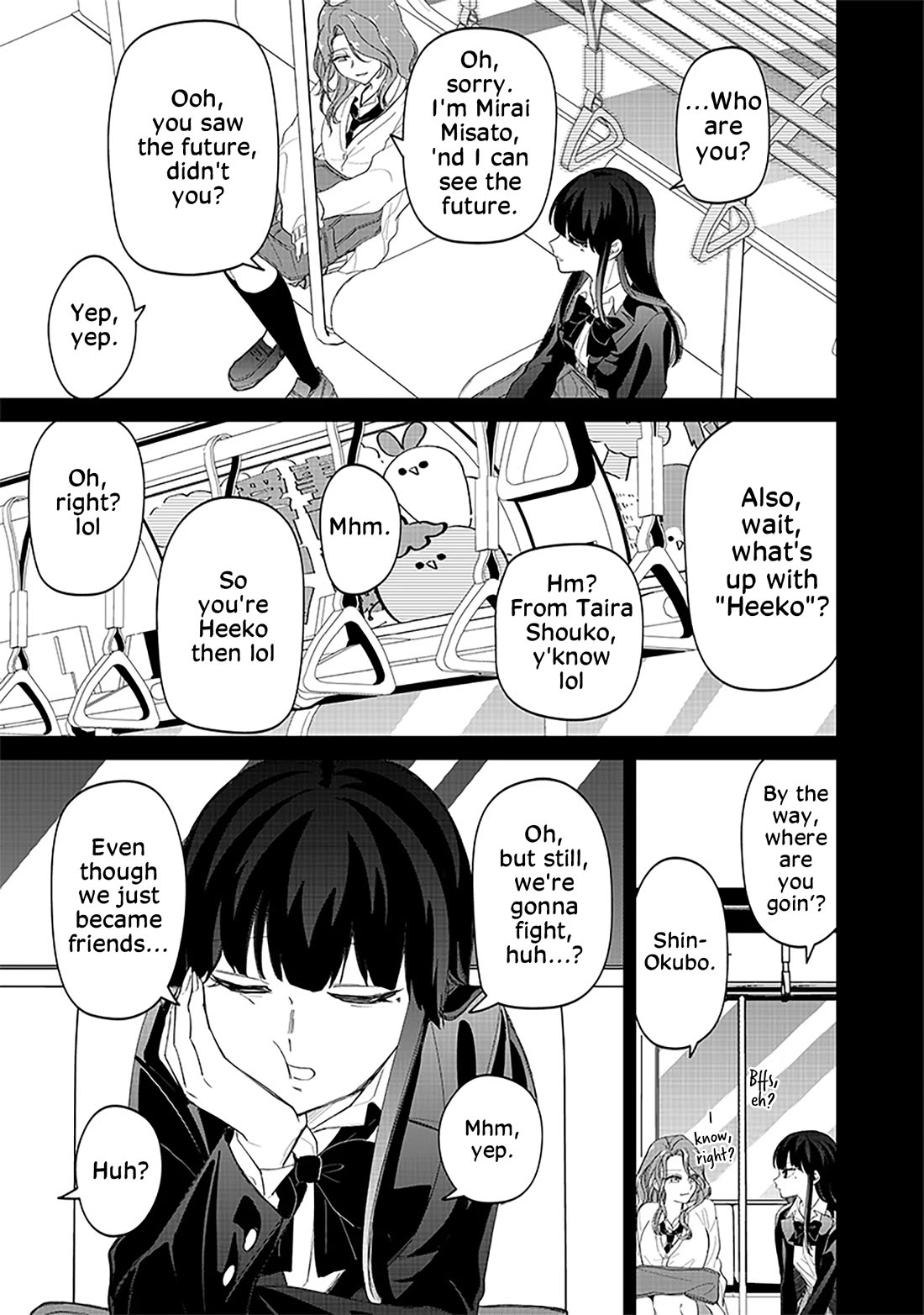 The Gals Who Always Say Insane Things: My Daily Life at a Private Paranormal High School chapter 18 page 17