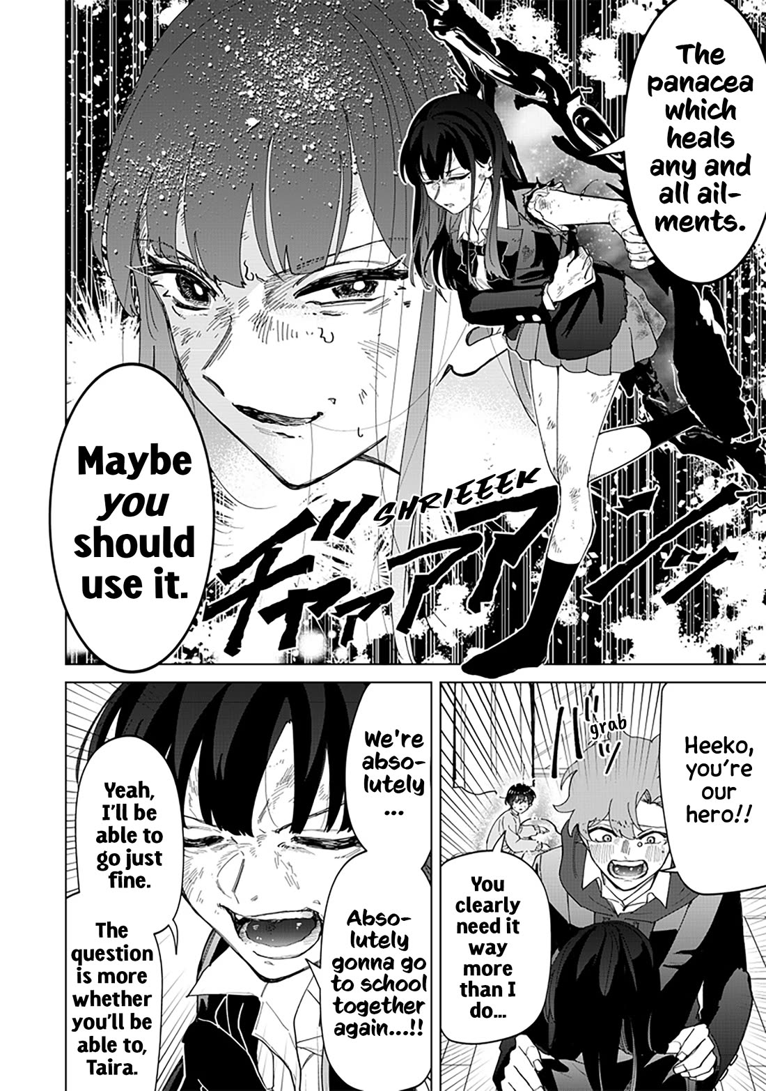 The Gals Who Always Say Insane Things: My Daily Life at a Private Paranormal High School chapter 22 page 10