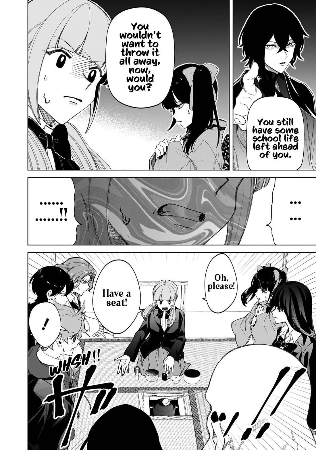 The Gals Who Always Say Insane Things: My Daily Life at a Private Paranormal High School chapter 35 page 12