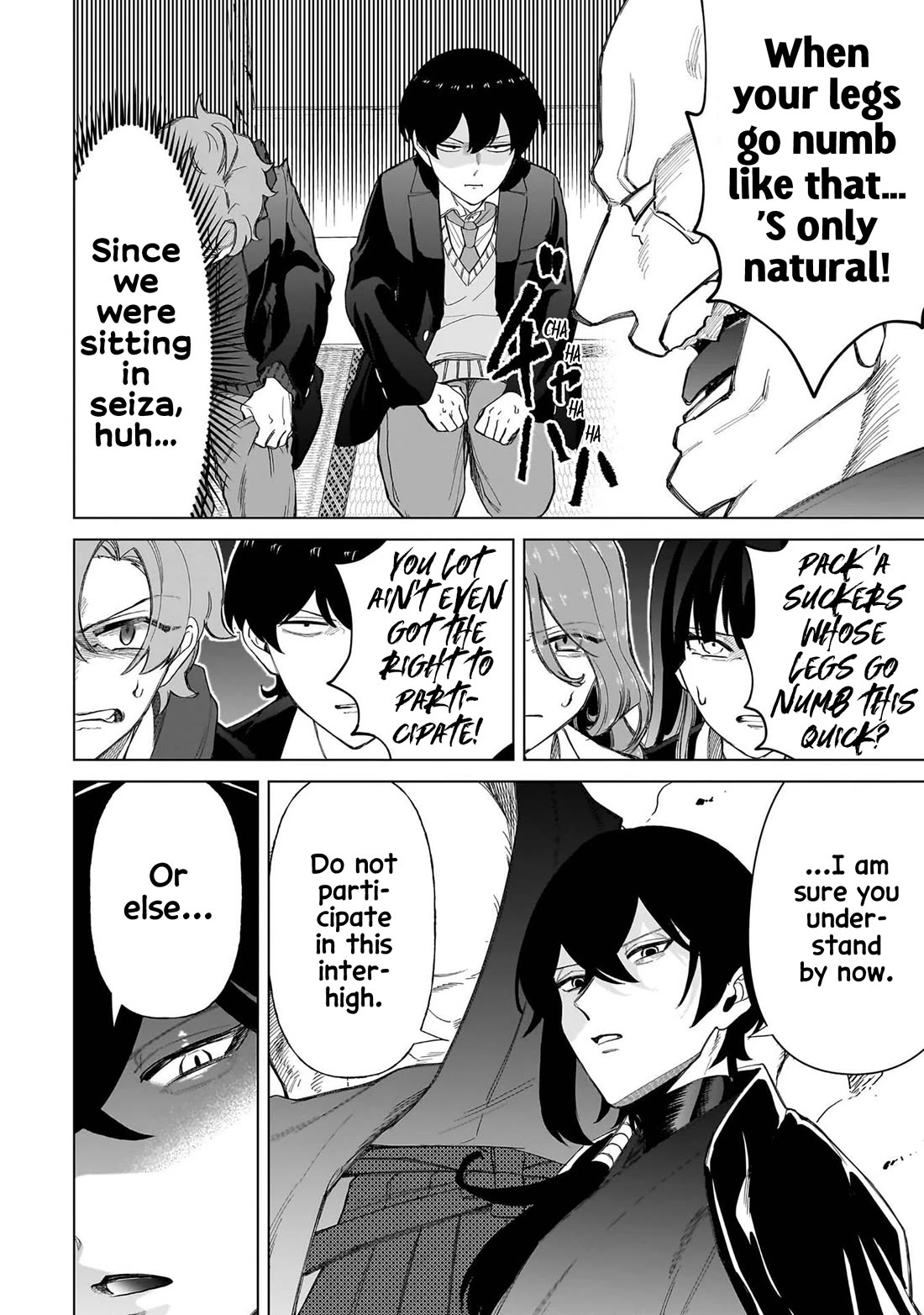 The Gals Who Always Say Insane Things: My Daily Life at a Private Paranormal High School chapter 35 page 18