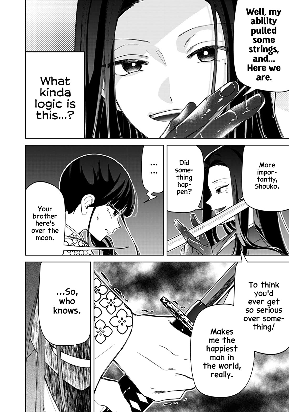 The Gals Who Always Say Insane Things: My Daily Life at a Private Paranormal High School chapter 41 page 15