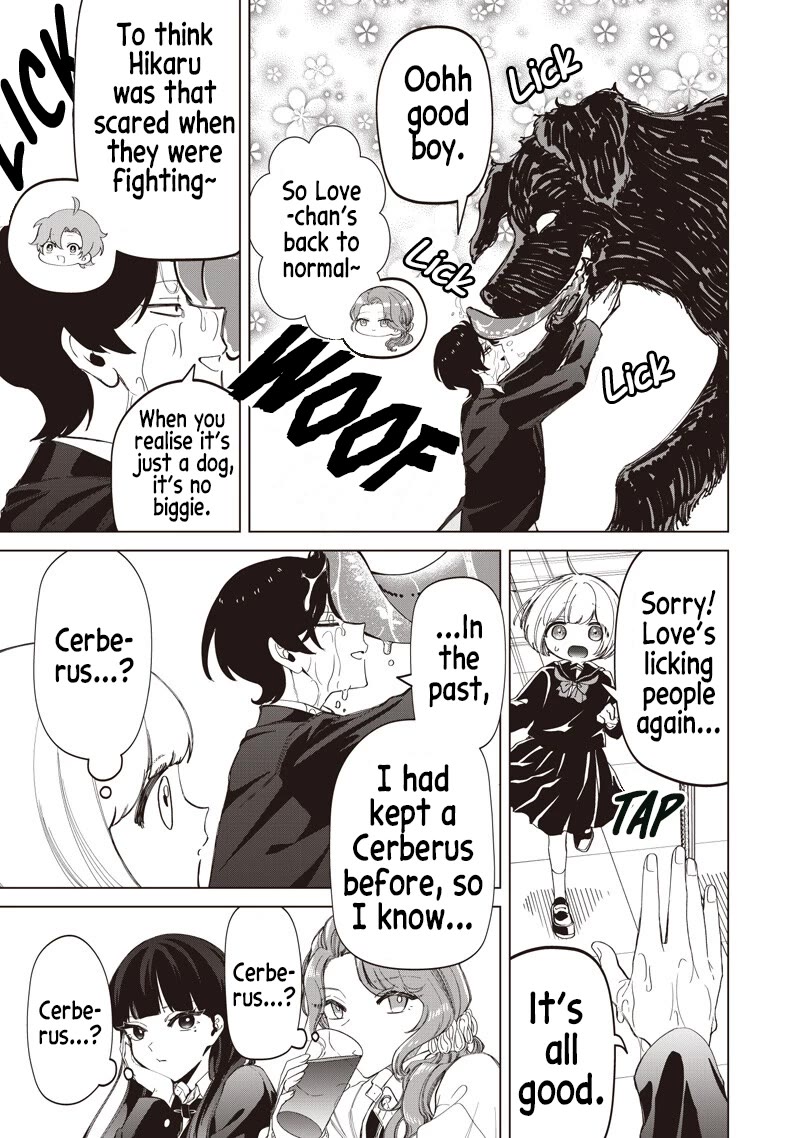 The Gals Who Always Say Insane Things: My Daily Life at a Private Paranormal High School chapter 45 page 13