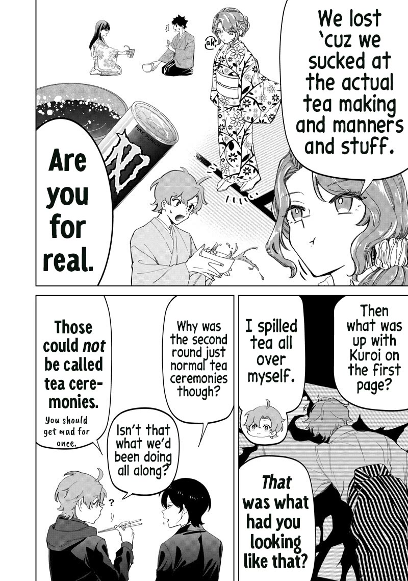 The Gals Who Always Say Insane Things: My Daily Life at a Private Paranormal High School chapter 45 page 4