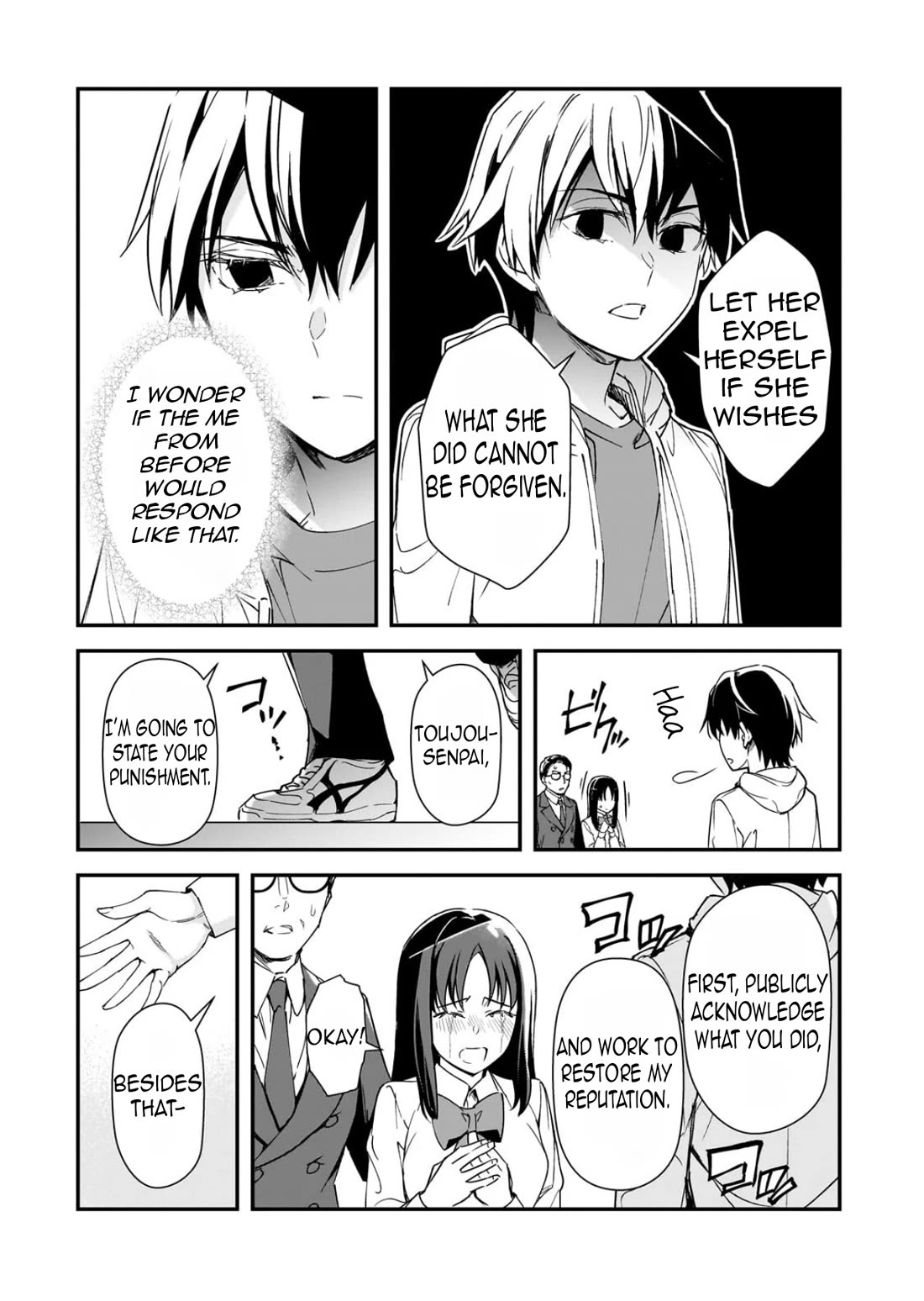 The Girls Who Traumatized Me Keep Glancing at Me, but Alas, It’s Too Late chapter 28 page 23