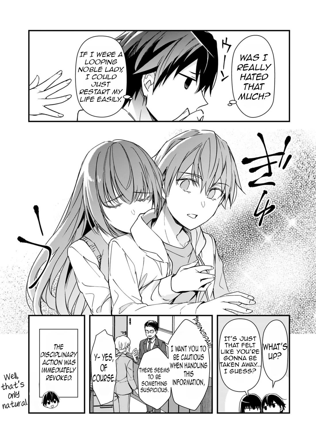 The Girls Who Traumatized Me Keep Glancing at Me, but Alas, It’s Too Late chapter 28 page 28