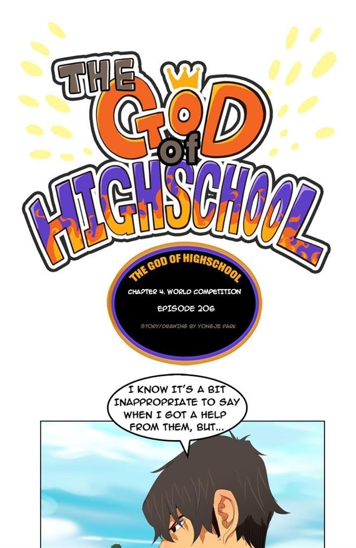 The God of High School chapter 206 page 3