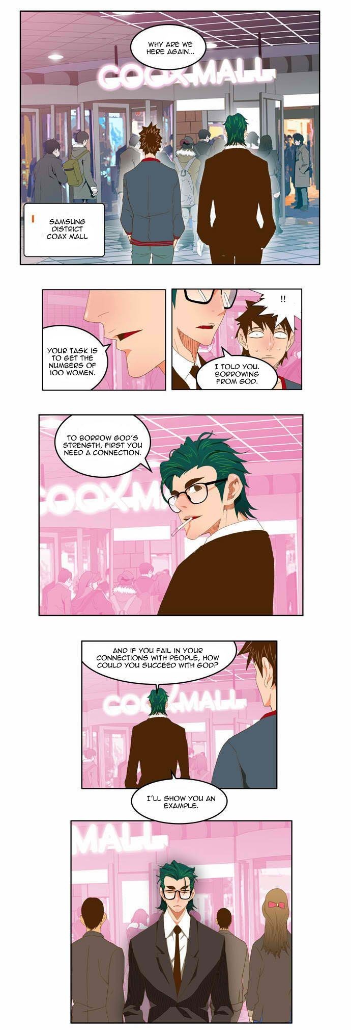 The God of High School chapter 74 page 1